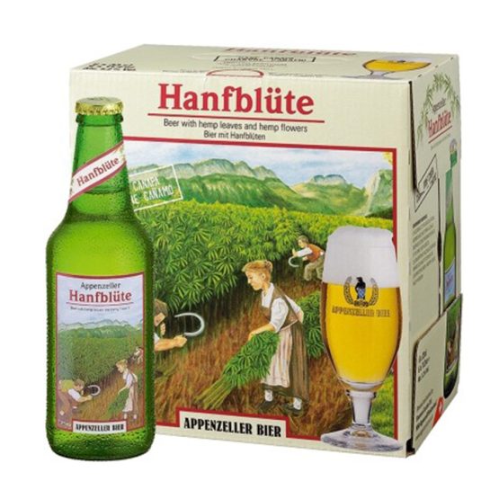 Appenzeller birra Hanfblüte bio