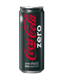 Coca Cola zero lattina