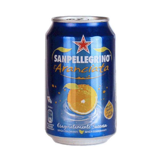 Aranciata dolce San Pellegrino lattina
