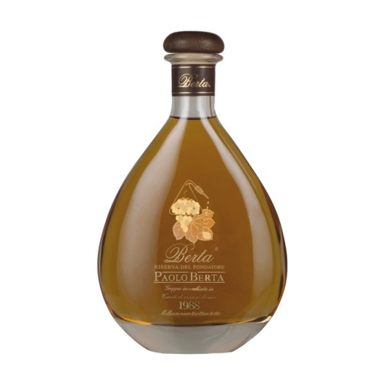 Grappa selezione fondatore Paolo Berta