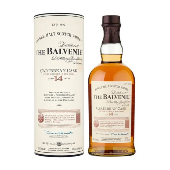 Whisky Balvenie caribbean cask 14 anni