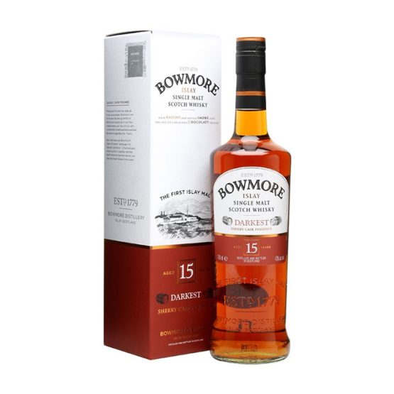 Whisky Bowmore 15 anni confezione regalo