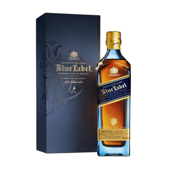 Whisky Johnnie Walker blue label