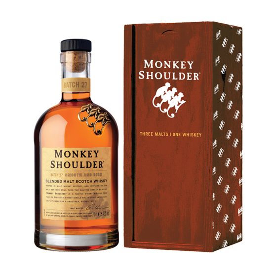 Whisky Monkey shoulder
