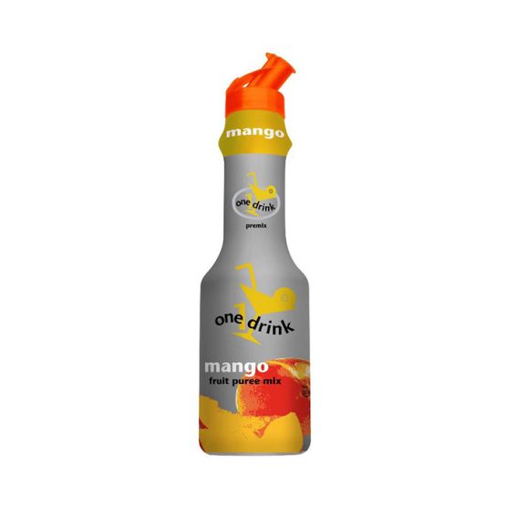One drink mango fruit pureemix 75 cl pet